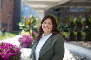 Professional headshot image of Phi Theta Kappa Advisor, Chloe Allen