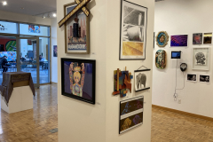 Installation photograph of the 45th Annual Student Art Exhibition.