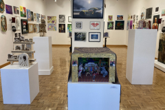 Installation photograph of the 45th Annual Student Art Exhibition.