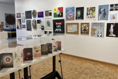 Installation photograph of the 45th Annual Student Art Exhibition.