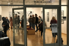 Photograph of David Jungs Opening Reception.