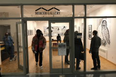Photograph of David Jungs Opening Reception.