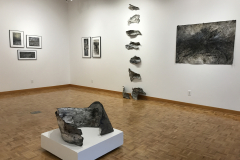 Installation image of Pat Bacon exhibition.