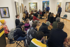 Image of Richard Jenks' Artist Lecture.
