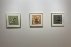 image of the RIT Faculty Illustration Faculty Exhibition.  This image shows the  digital illustrations of Alesha Williams.